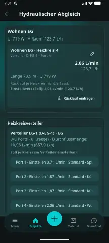 Hydraulischer Abgleich in der Prometo App