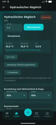 Hydraulischer Abgleich